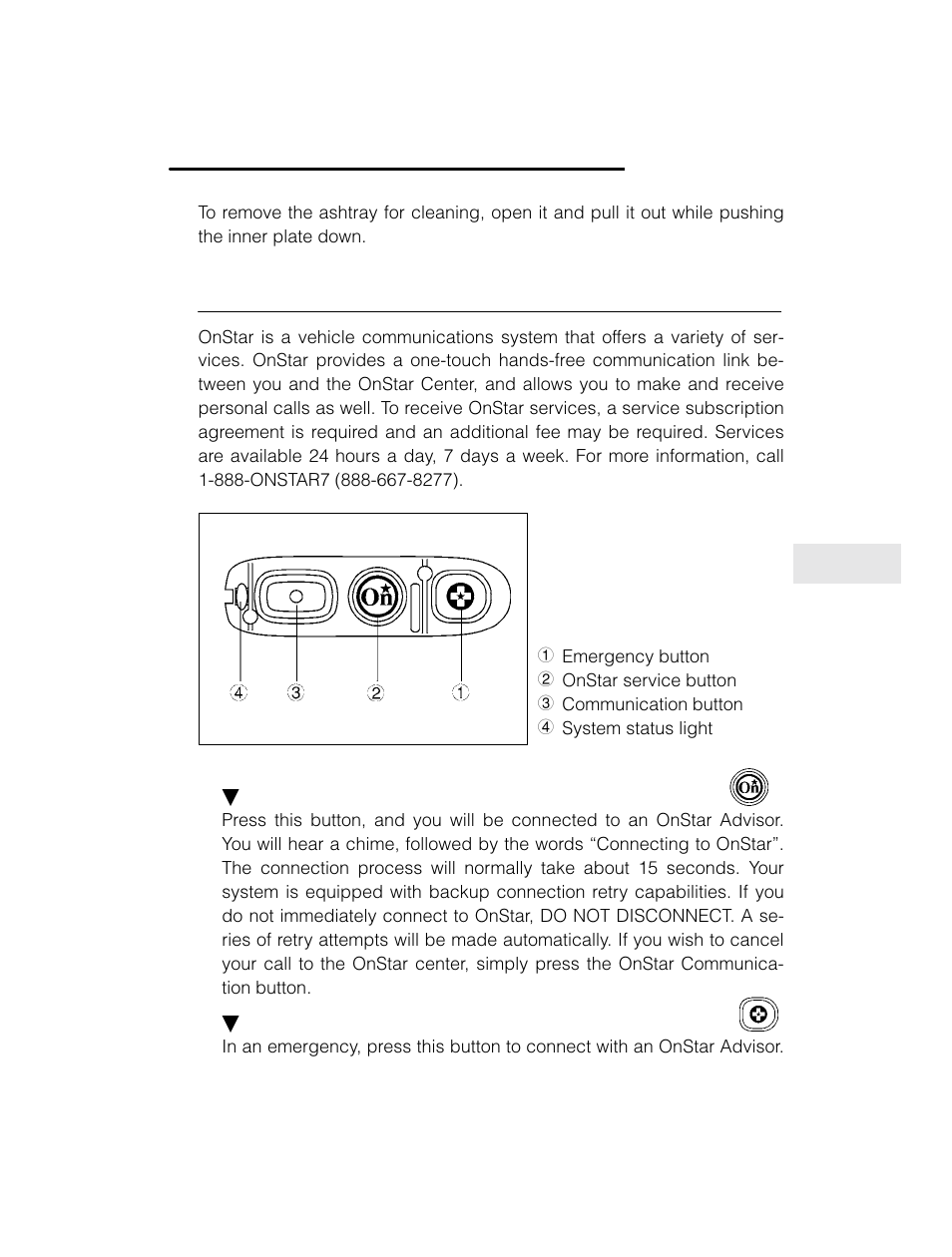 Onstar  system (if equipped) | Subaru 2003 Legacy User Manual | Page 237 / 472