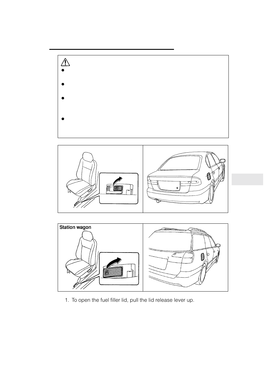 Caution | Subaru 2003 Legacy User Manual | Page 255 / 472
