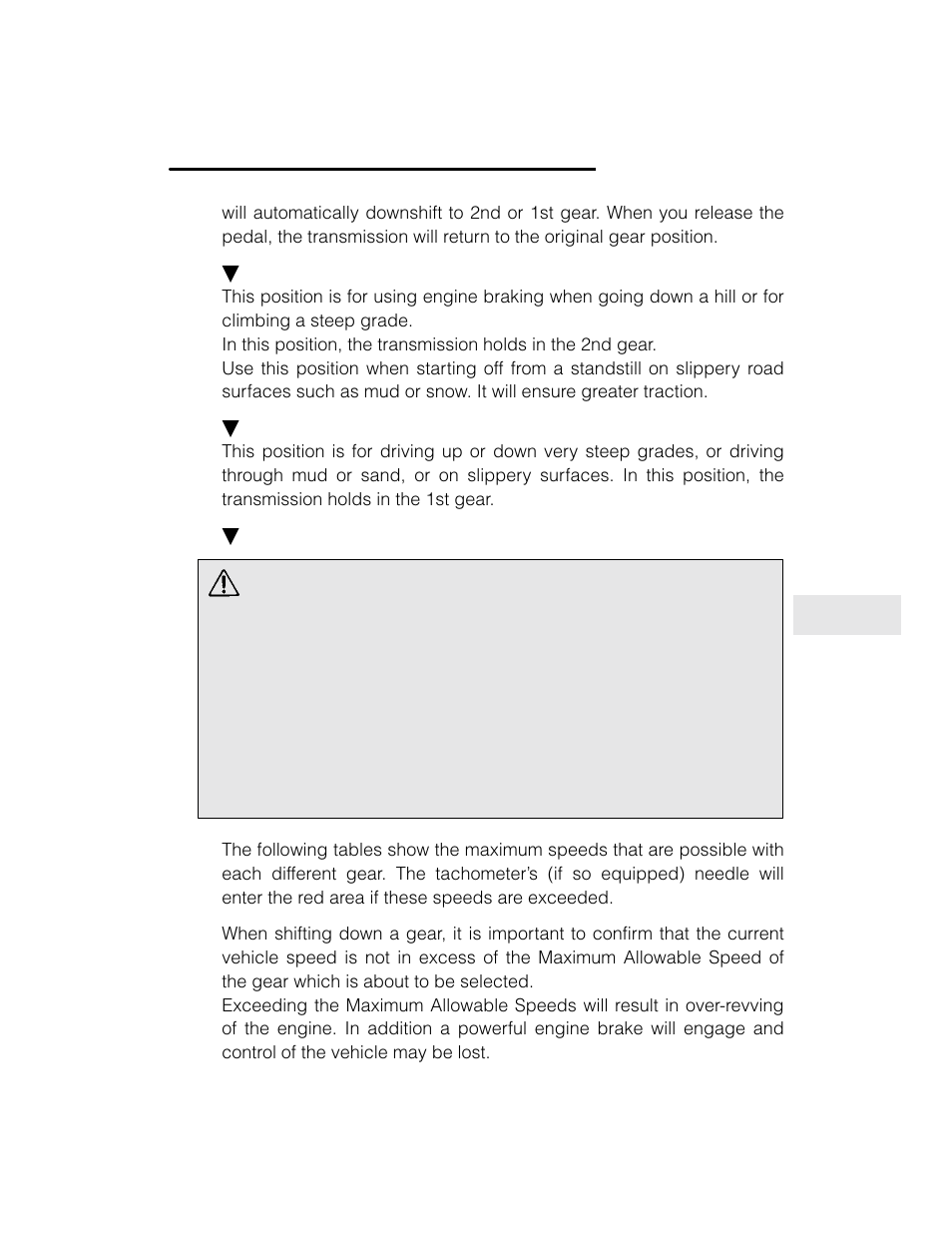 Warning | Subaru 2003 Legacy User Manual | Page 269 / 472
