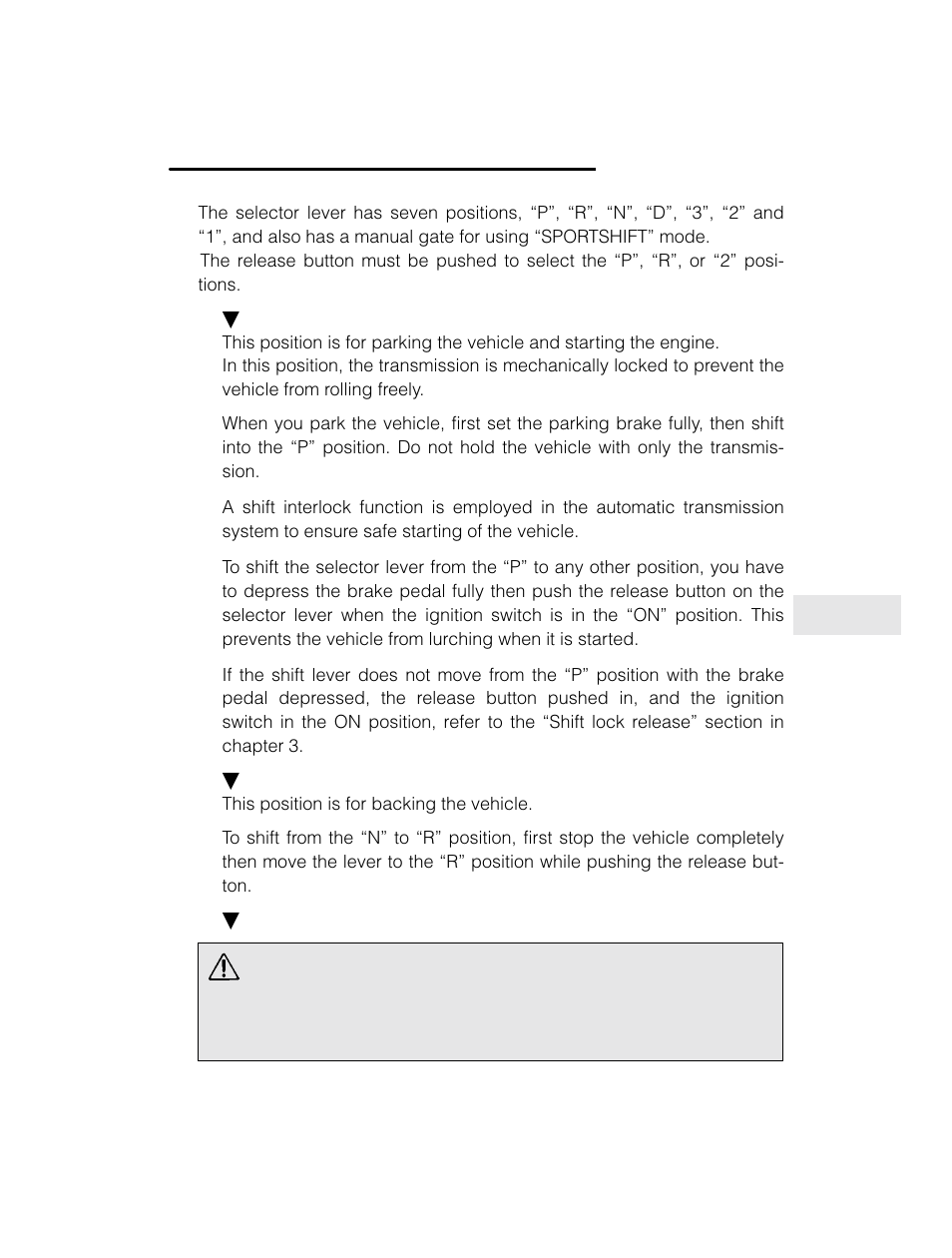 Warning | Subaru 2003 Legacy User Manual | Page 273 / 472