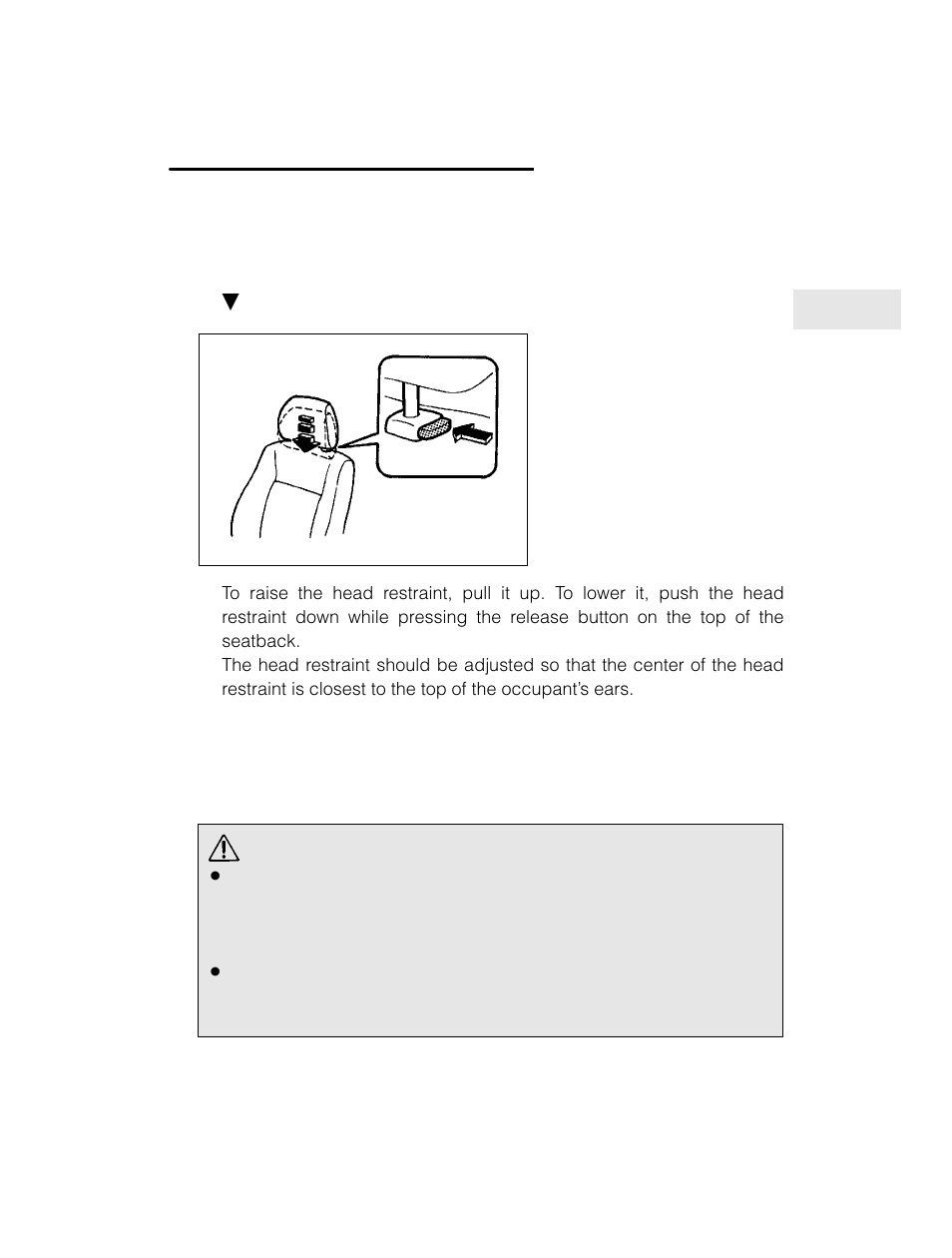 Warning | Subaru 2003 Legacy User Manual | Page 31 / 472