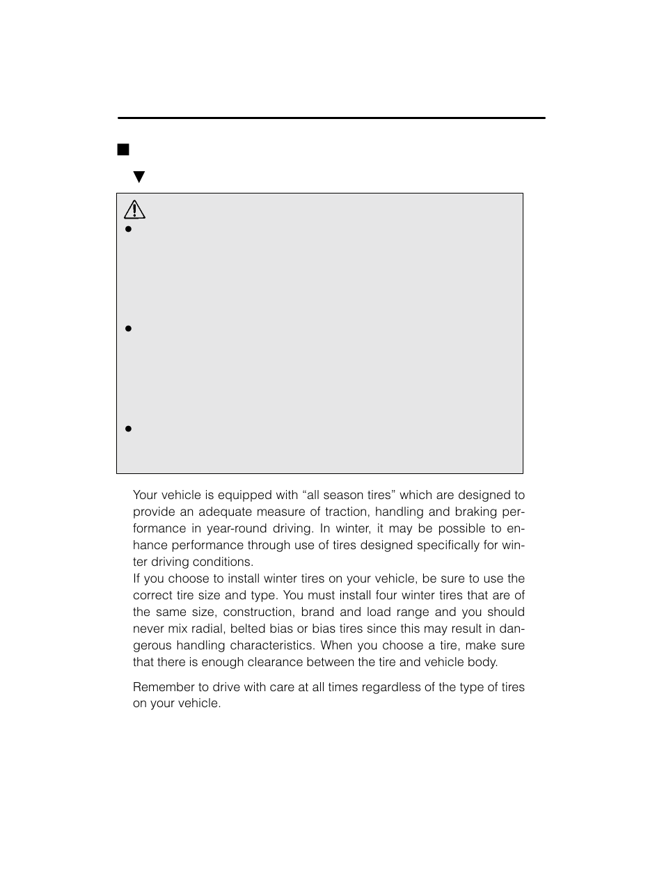Warning | Subaru 2003 Legacy User Manual | Page 312 / 472