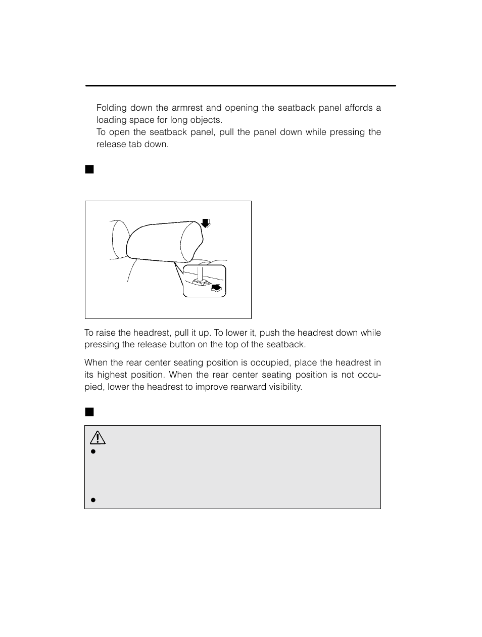 Warning | Subaru 2003 Legacy User Manual | Page 36 / 472