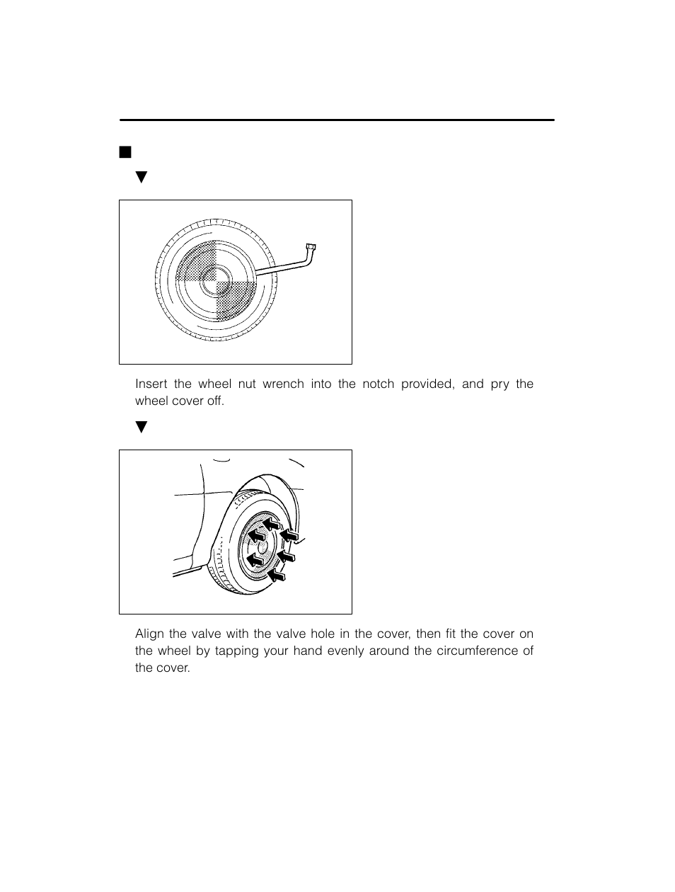 Jwheel covers | Subaru 2003 Legacy User Manual | Page 418 / 472