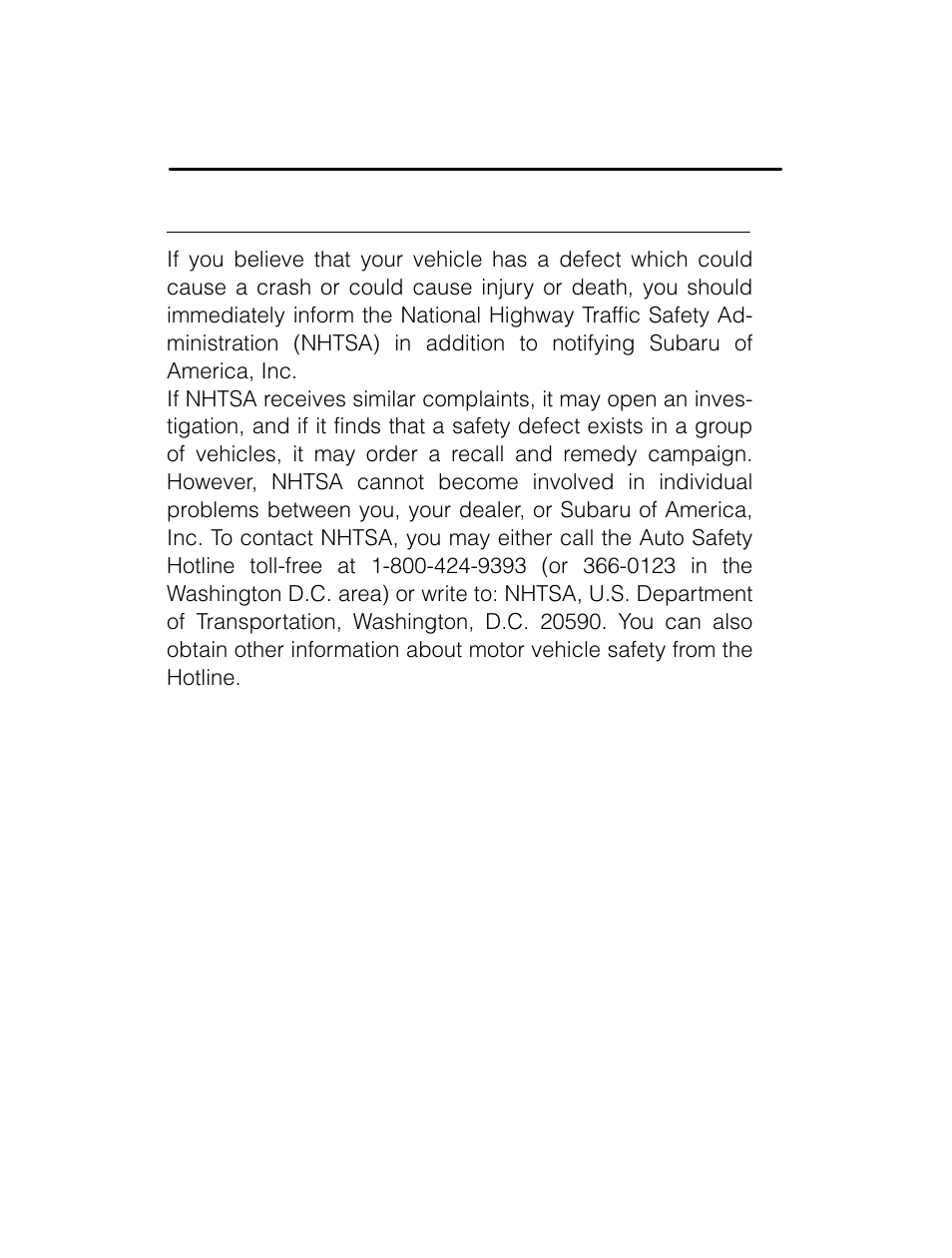 Subaru 2003 Legacy User Manual | Page 460 / 472