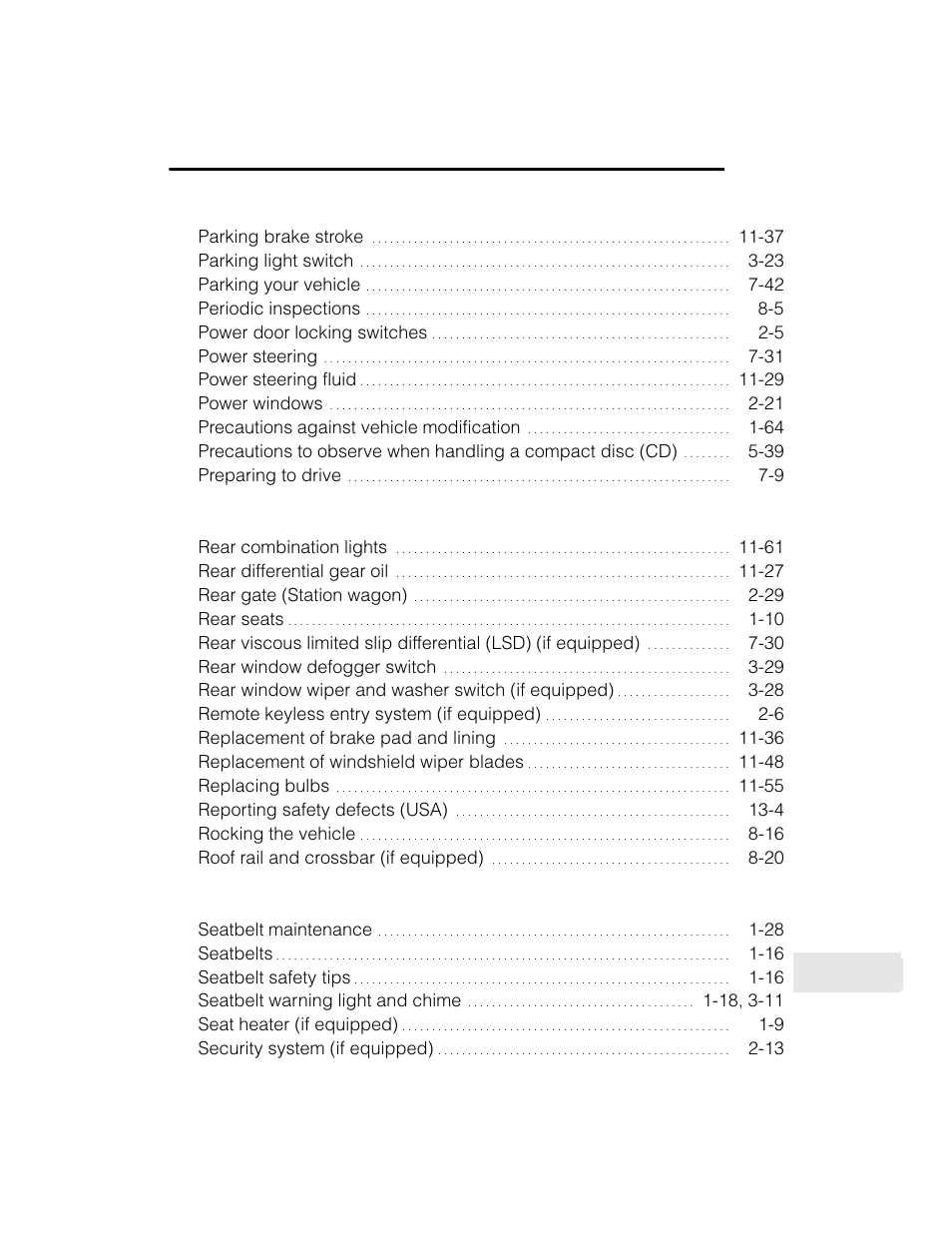 Subaru 2003 Legacy User Manual | Page 467 / 472