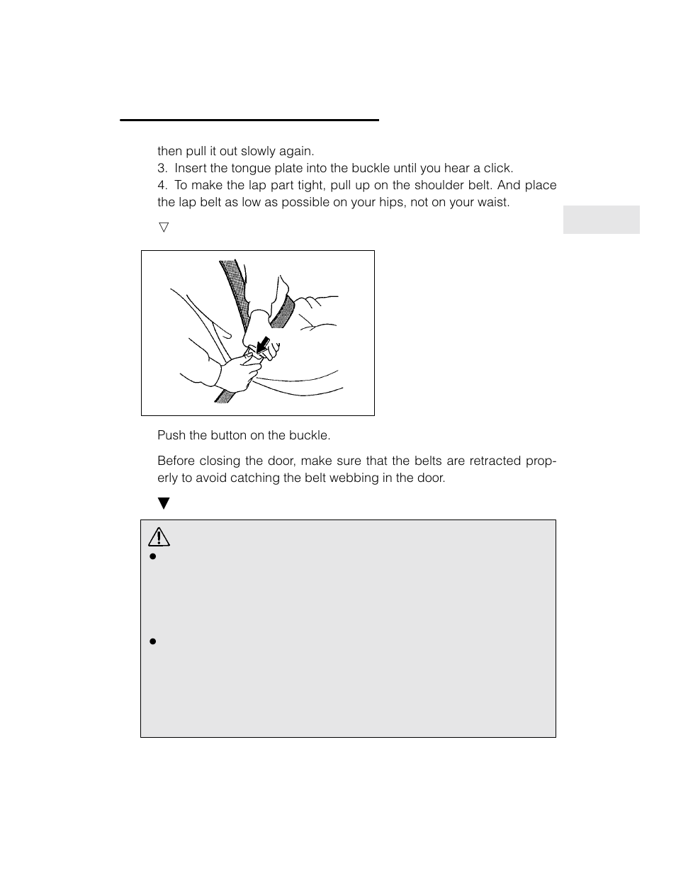 Warning | Subaru 2003 Legacy User Manual | Page 47 / 472