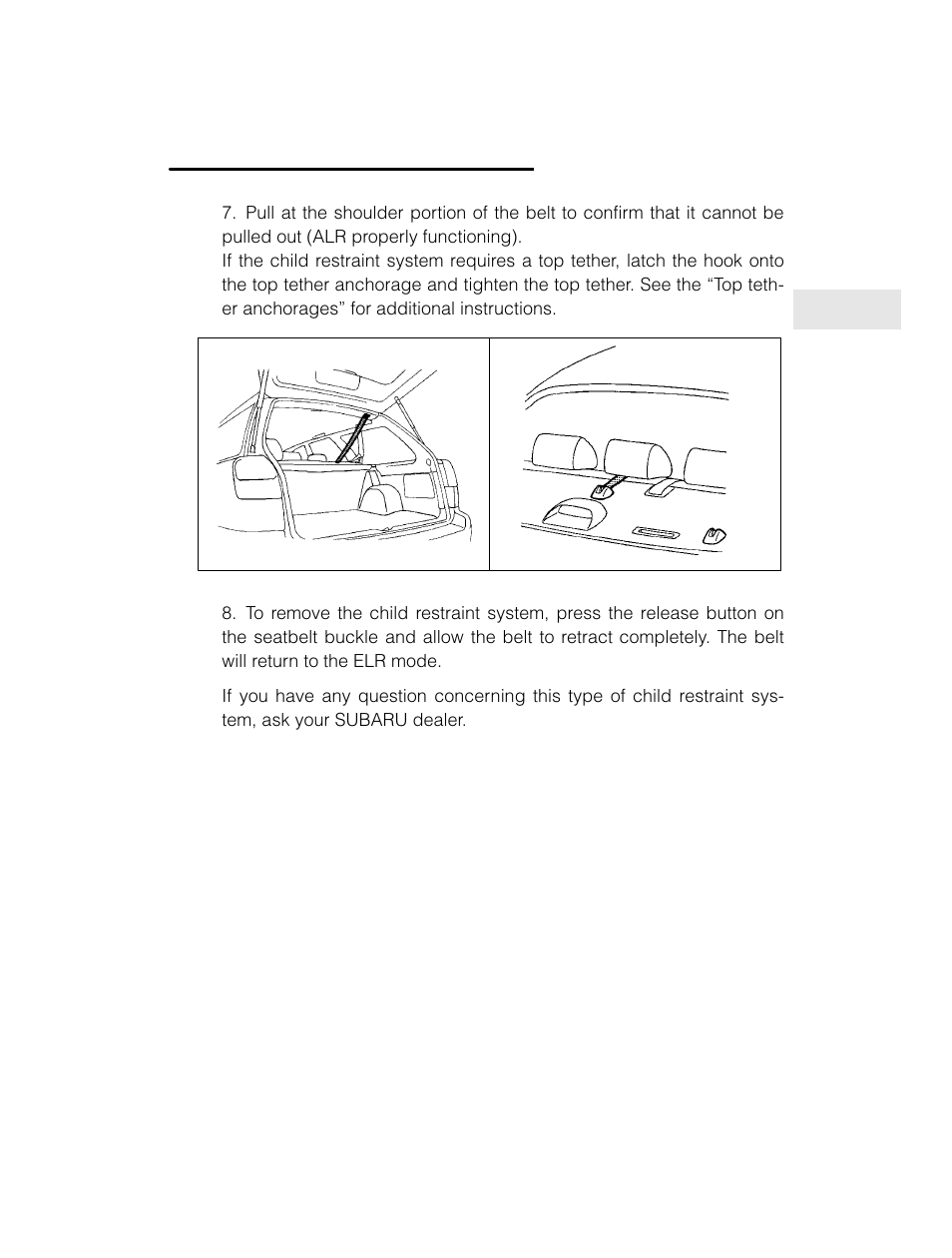 Subaru 2003 Legacy User Manual | Page 61 / 472