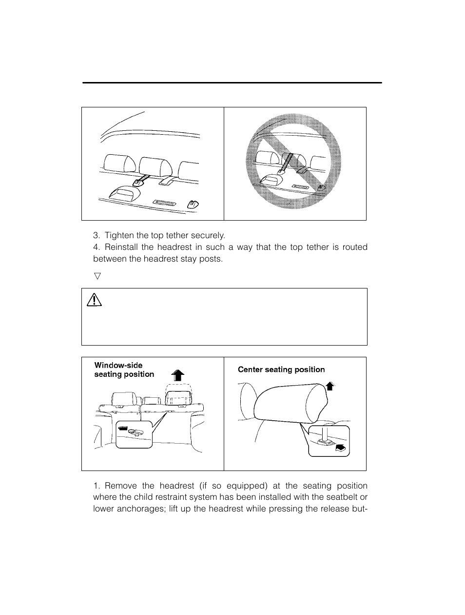 Caution | Subaru 2003 Legacy User Manual | Page 66 / 472