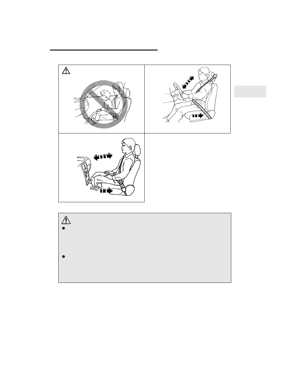 Warning | Subaru 2003 Legacy User Manual | Page 73 / 472