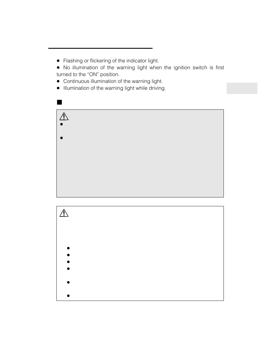Warning, Caution | Subaru 2003 Legacy User Manual | Page 87 / 472