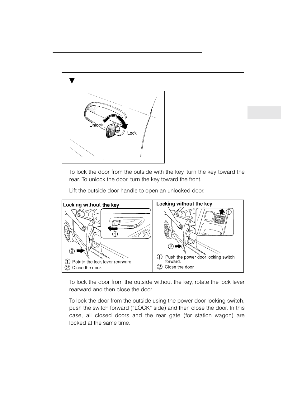 Door locks | Subaru 2003 Legacy User Manual | Page 93 / 472
