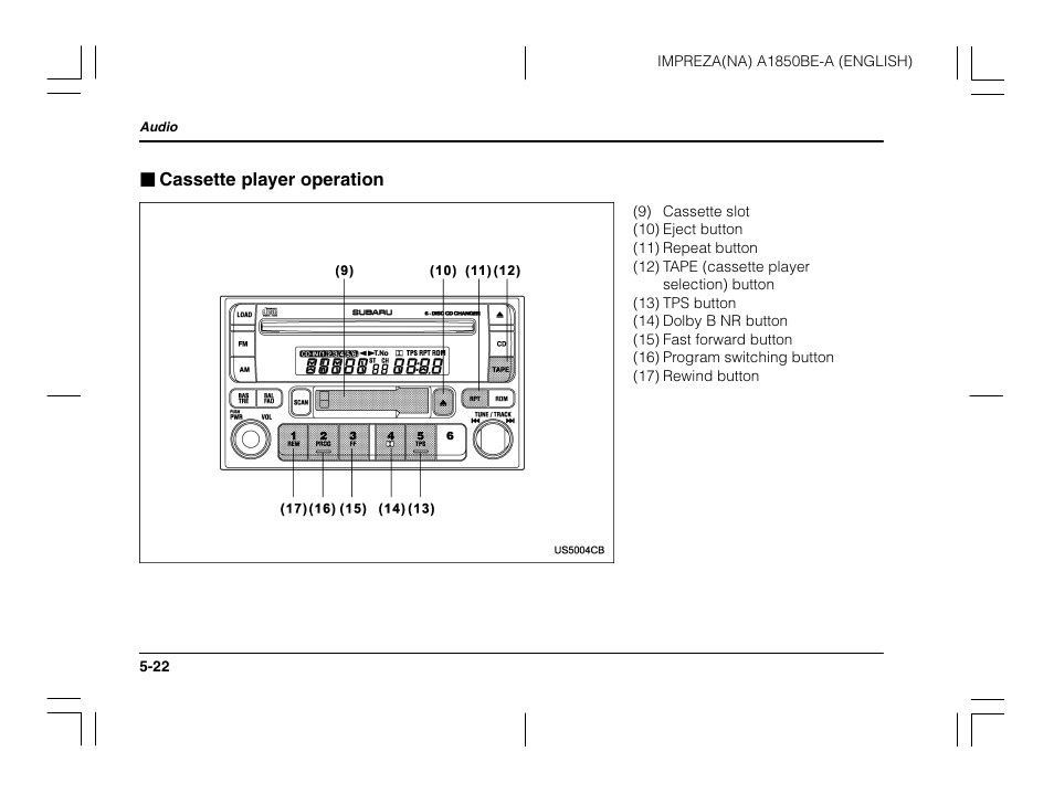 Subaru 2003 Impreza User Manual | Page 189 / 425