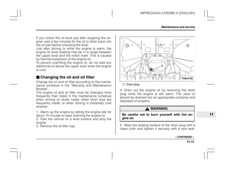Subaru 2003 Impreza User Manual | Page 334 / 425