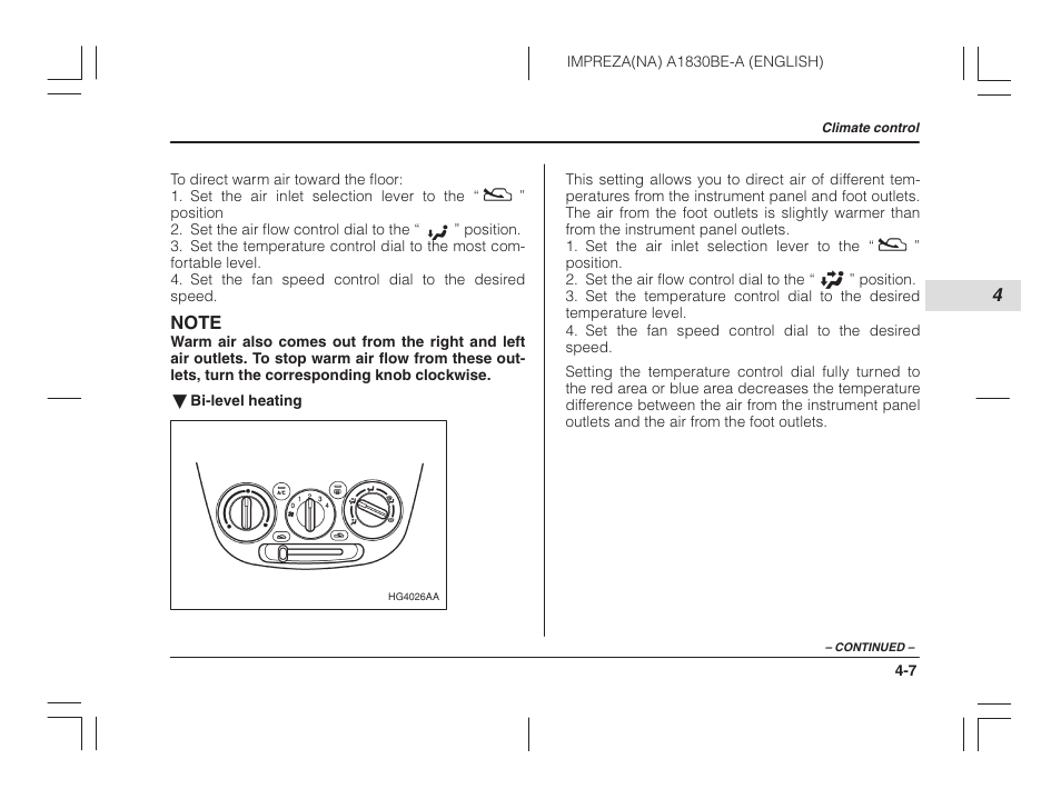 Subaru 2002 Impreza User Manual | Page 152 / 390