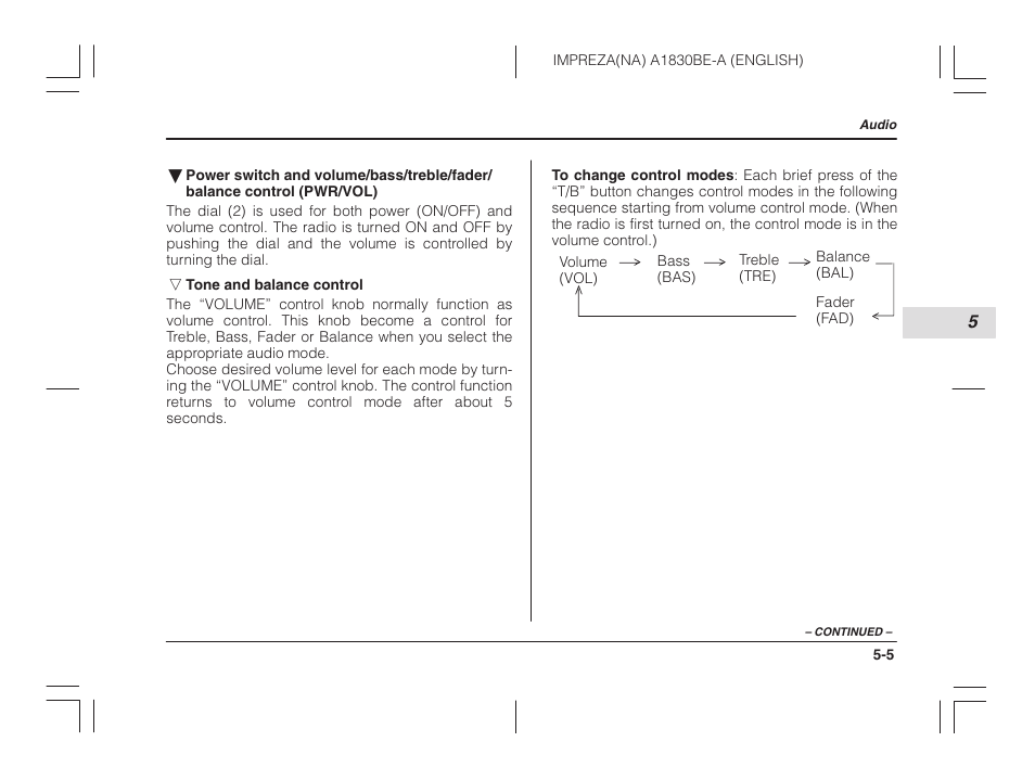 Subaru 2002 Impreza User Manual | Page 162 / 390