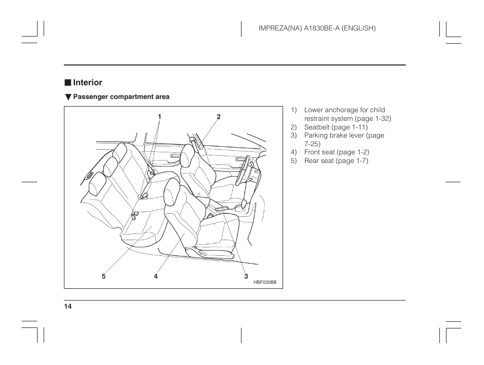 Subaru 2002 Impreza User Manual | Page 17 / 390