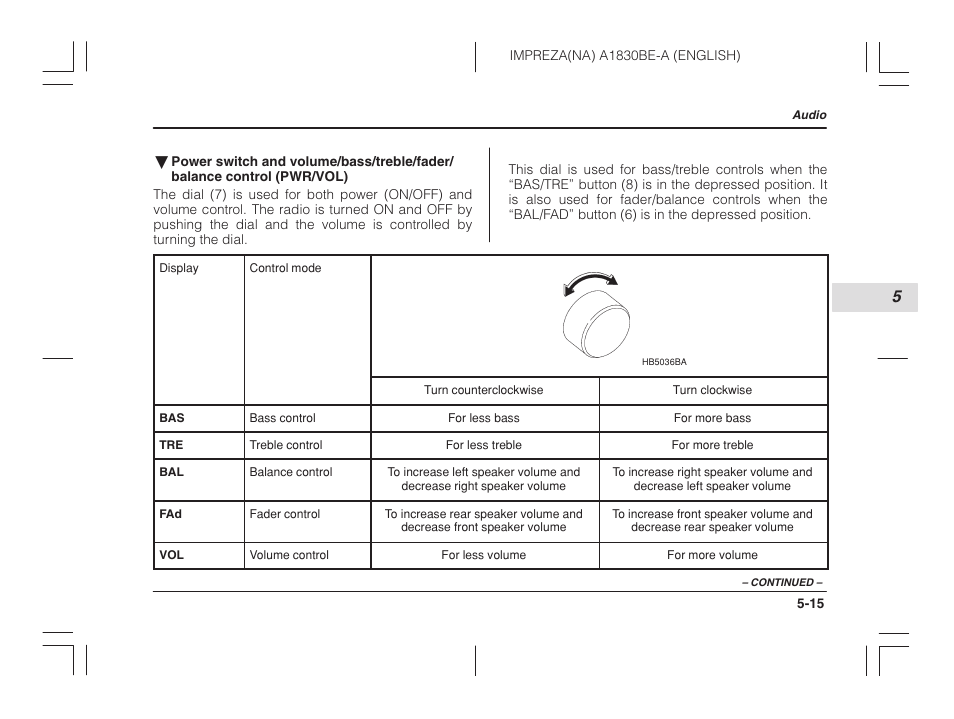 Subaru 2002 Impreza User Manual | Page 172 / 390