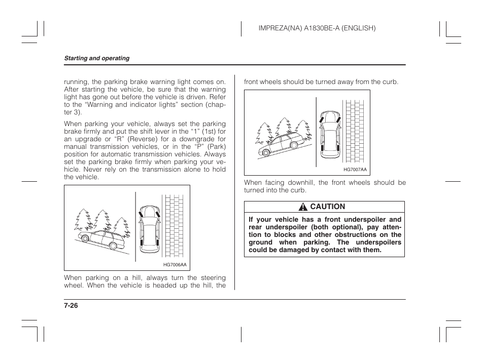 Subaru 2002 Impreza User Manual | Page 227 / 390