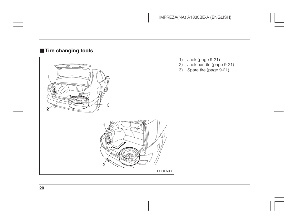 Subaru 2002 Impreza User Manual | Page 23 / 390