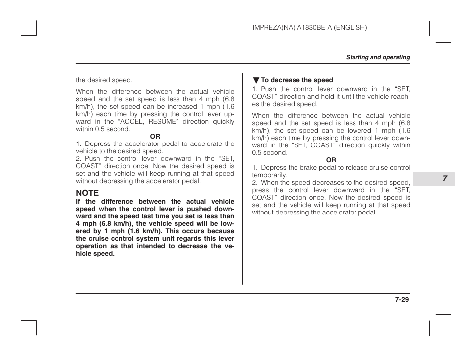 Subaru 2002 Impreza User Manual | Page 230 / 390
