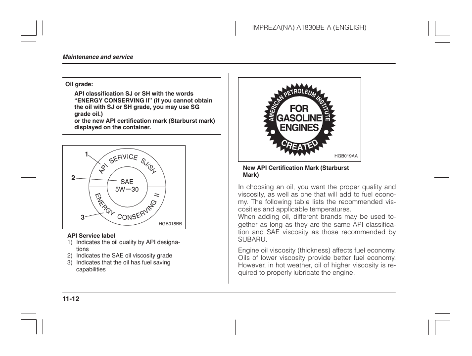 Subaru 2002 Impreza User Manual | Page 309 / 390