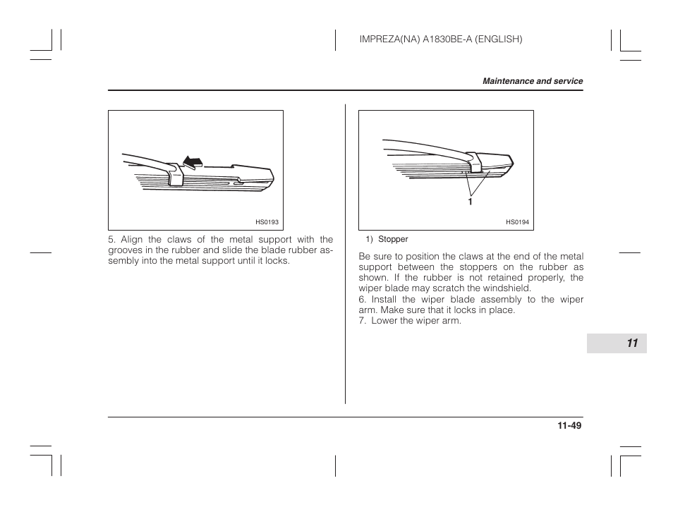 Subaru 2002 Impreza User Manual | Page 346 / 390