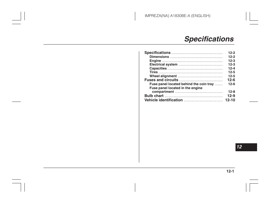 Msa5m0203a_19, Specifications | Subaru 2002 Impreza User Manual | Page 366 / 390