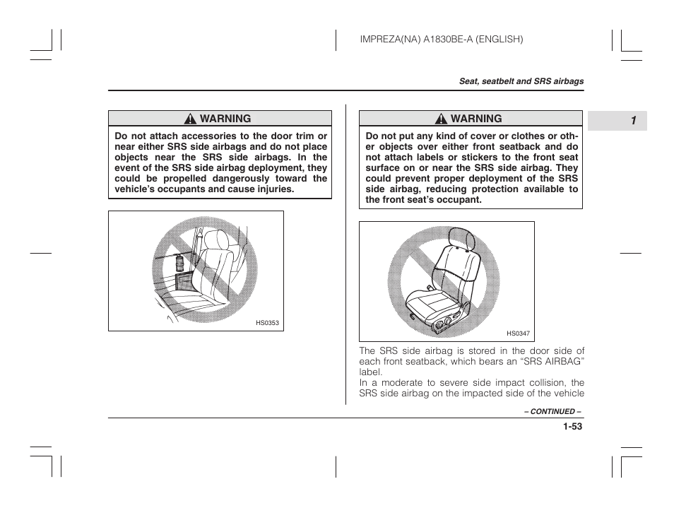 Subaru 2002 Impreza User Manual | Page 76 / 390