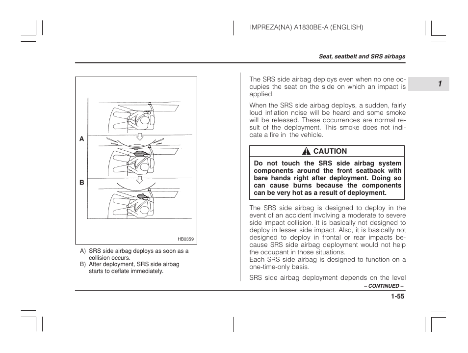 Subaru 2002 Impreza User Manual | Page 78 / 390