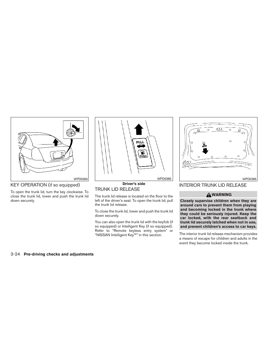 NISSAN 2012 Sentra User Manual | Page 145 / 366