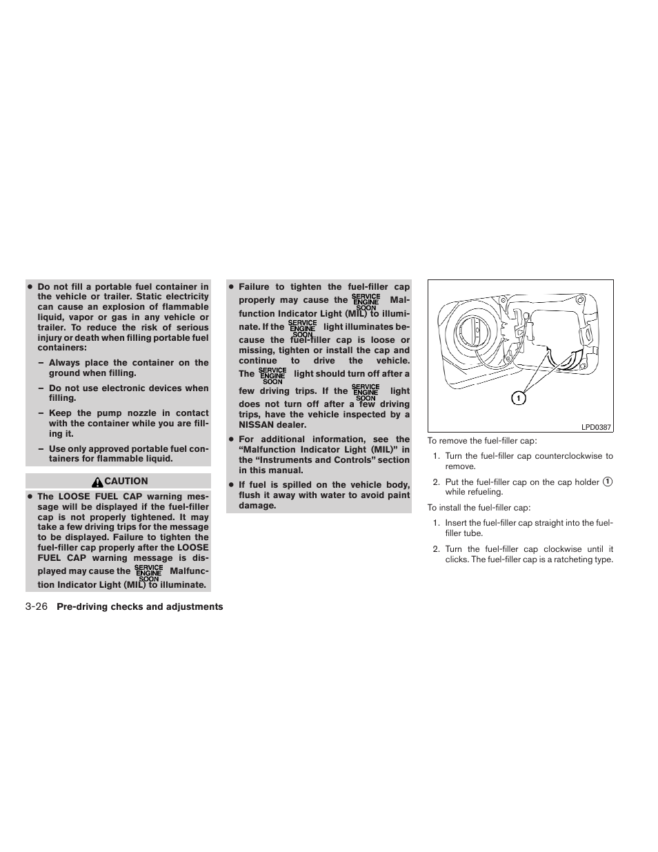 NISSAN 2012 Sentra User Manual | Page 147 / 366