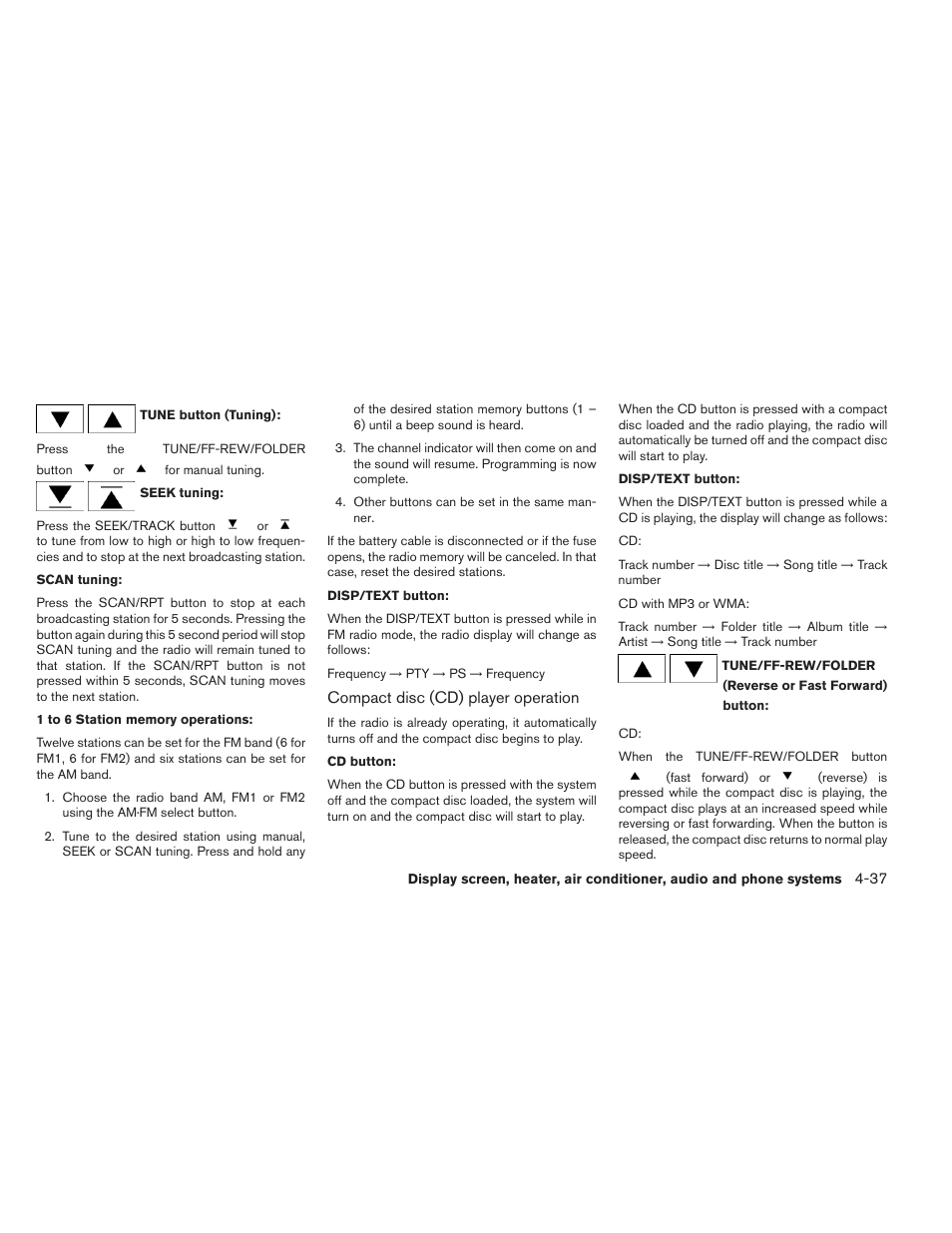 NISSAN 2012 Sentra User Manual | Page 190 / 366