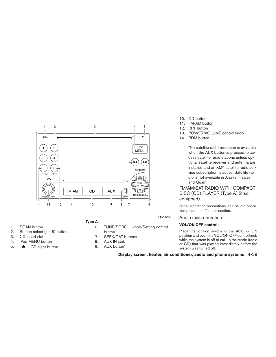 NISSAN 2012 Sentra User Manual | Page 192 / 366