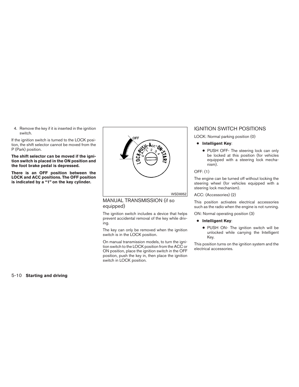 NISSAN 2012 Sentra User Manual | Page 241 / 366