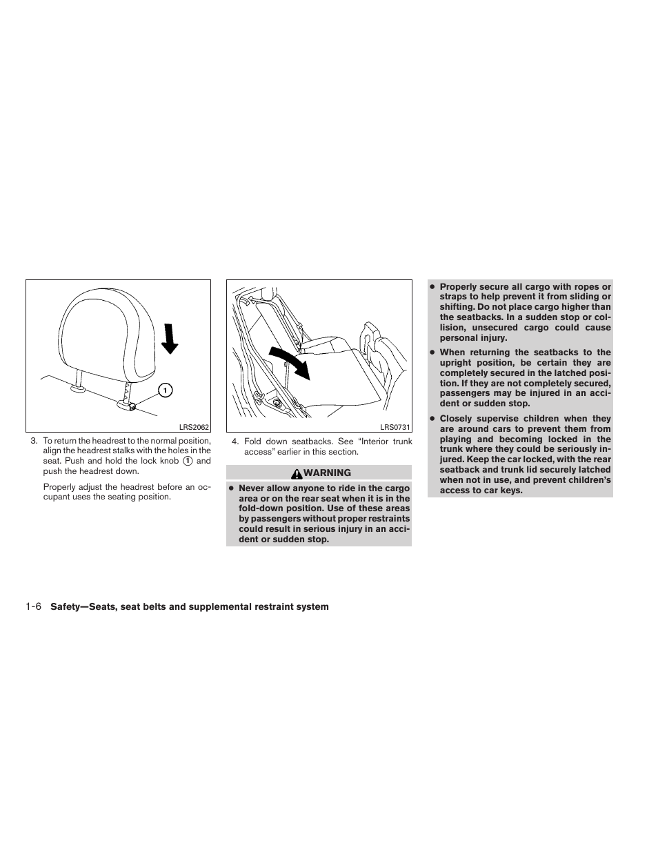 NISSAN 2012 Sentra User Manual | Page 25 / 366