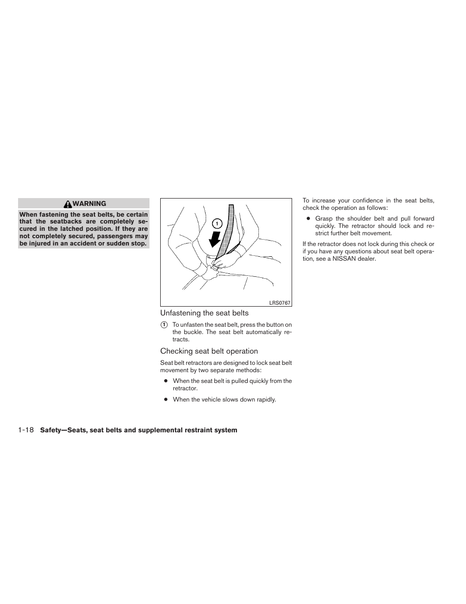 NISSAN 2012 Sentra User Manual | Page 37 / 366
