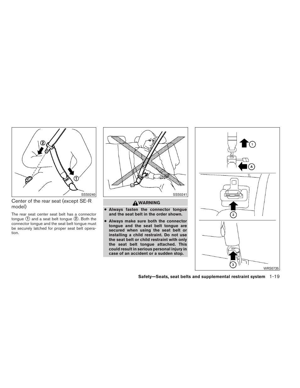 NISSAN 2012 Sentra User Manual | Page 38 / 366