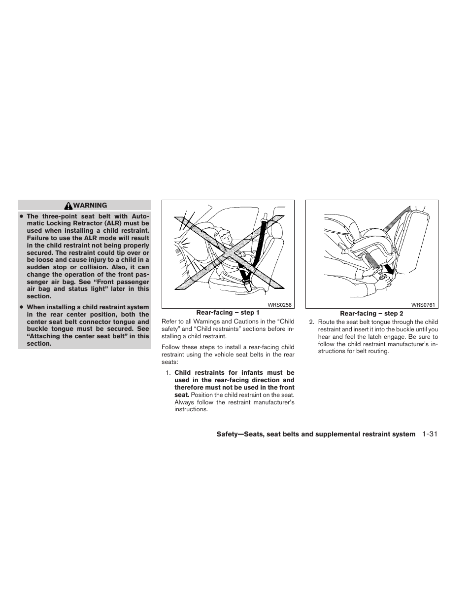 NISSAN 2012 Sentra User Manual | Page 50 / 366