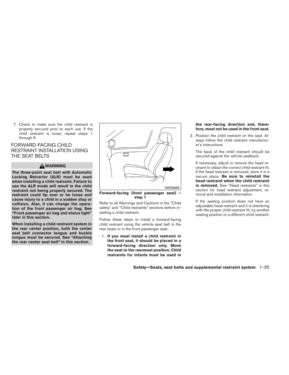 NISSAN 2012 Sentra User Manual | Page 54 / 366