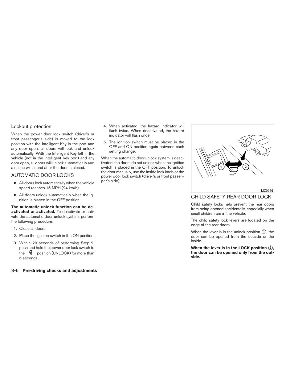 NISSAN 2012 Maxima User Manual | Page 133 / 452