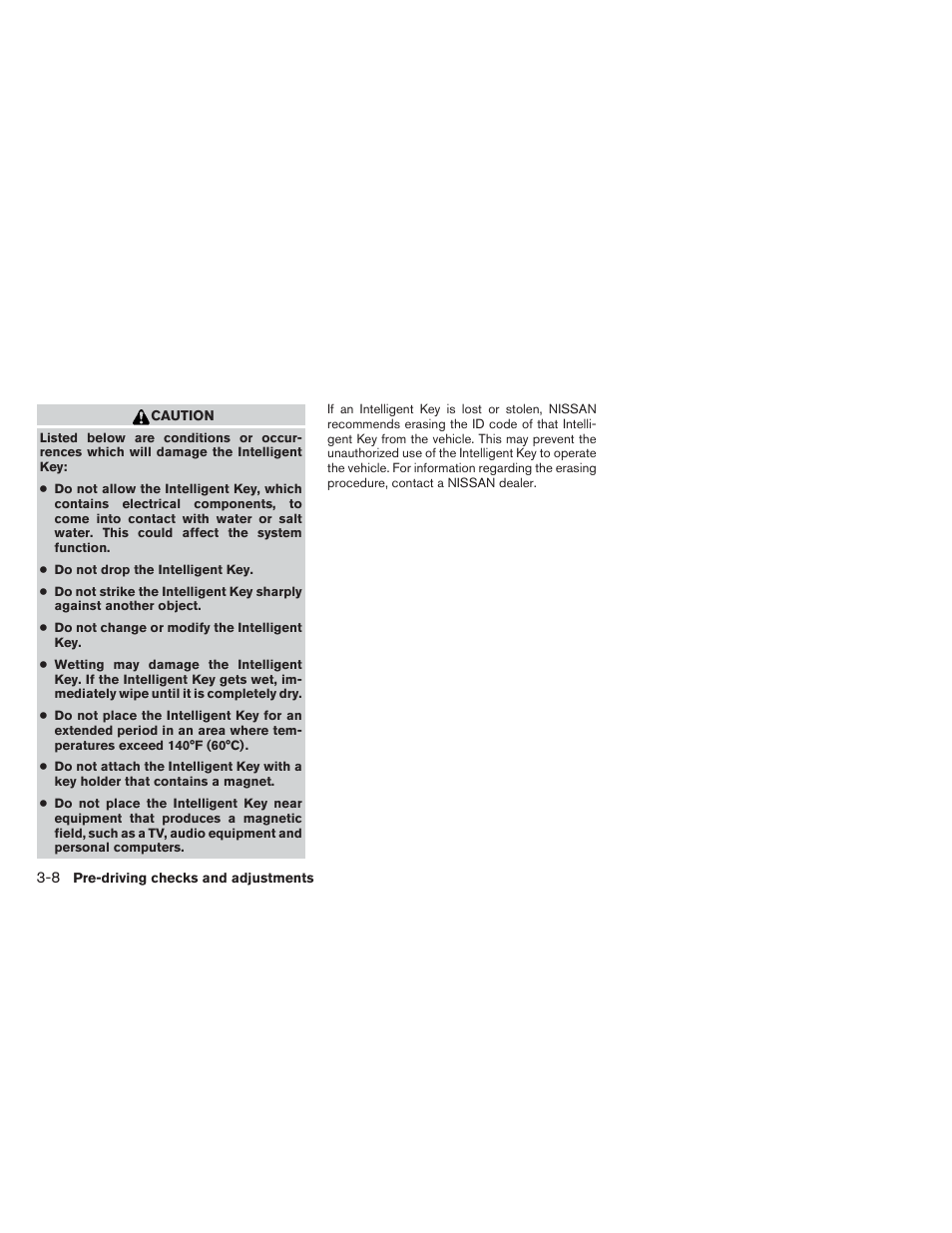 NISSAN 2012 Maxima User Manual | Page 135 / 452