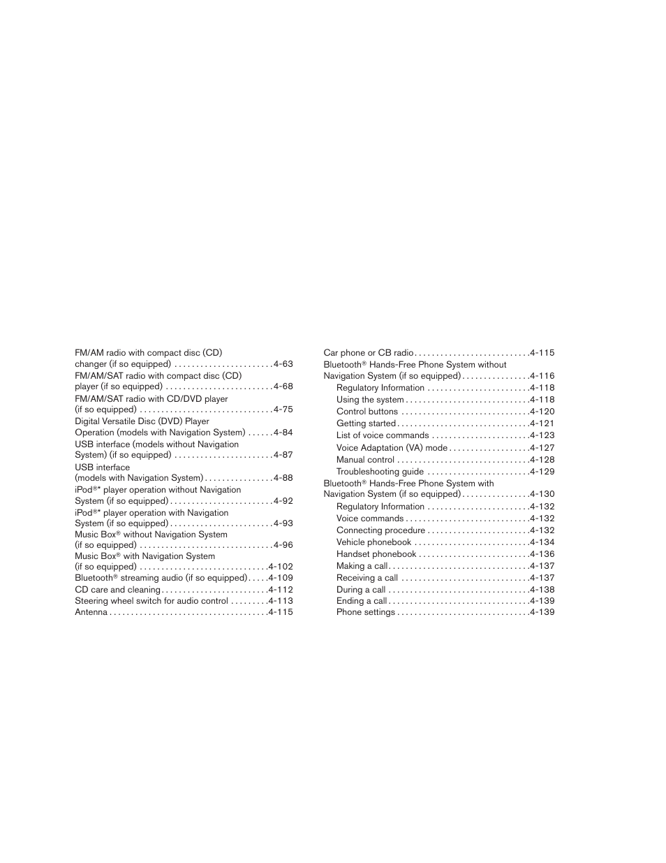 NISSAN 2012 Maxima User Manual | Page 161 / 452