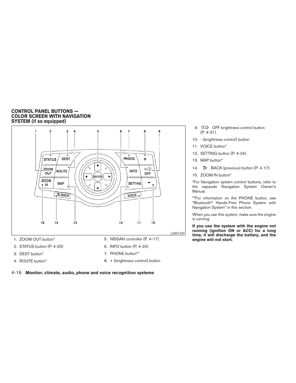 NISSAN 2012 Maxima User Manual | Page 175 / 452