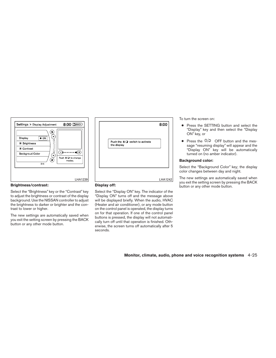 NISSAN 2012 Maxima User Manual | Page 184 / 452