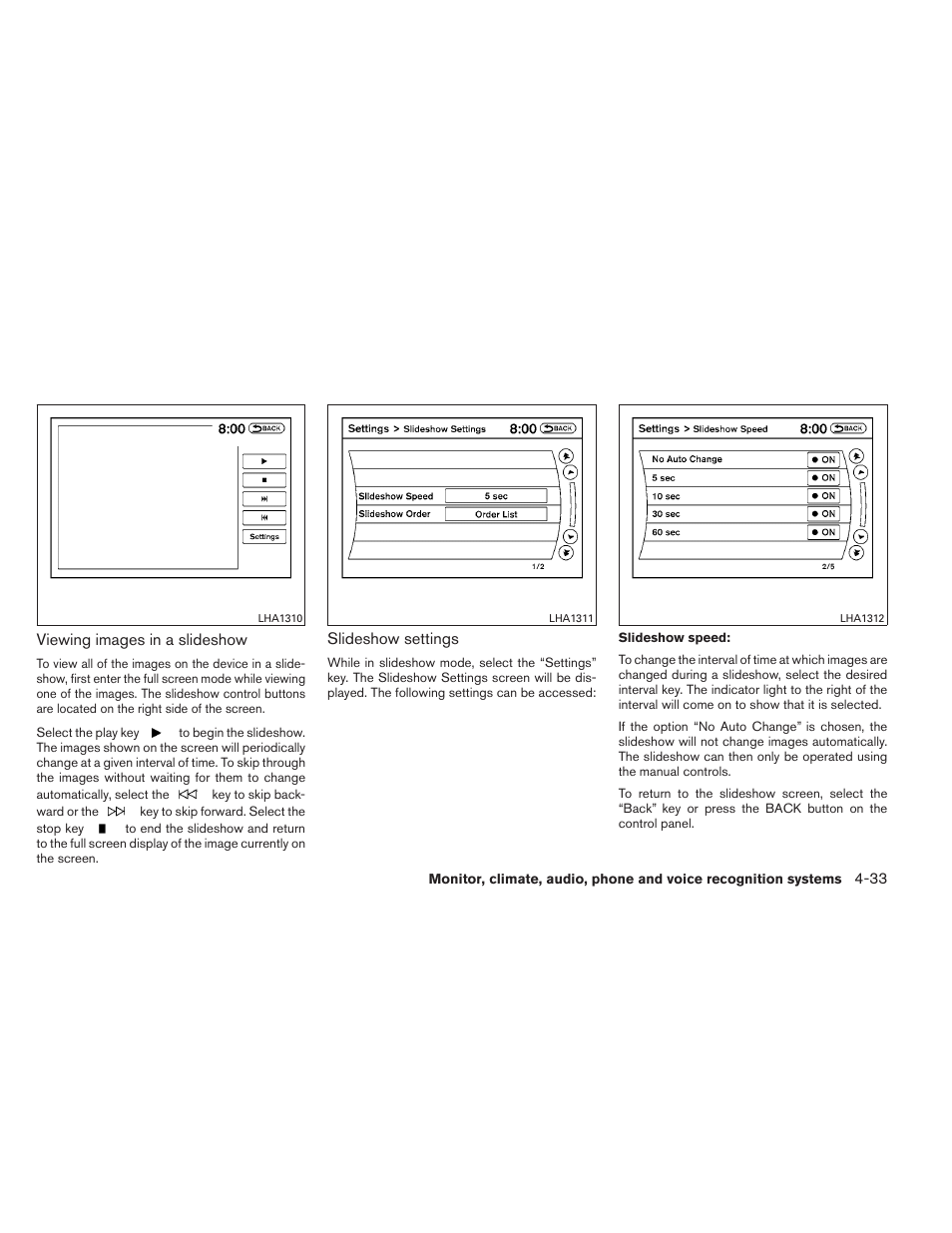 NISSAN 2012 Maxima User Manual | Page 192 / 452