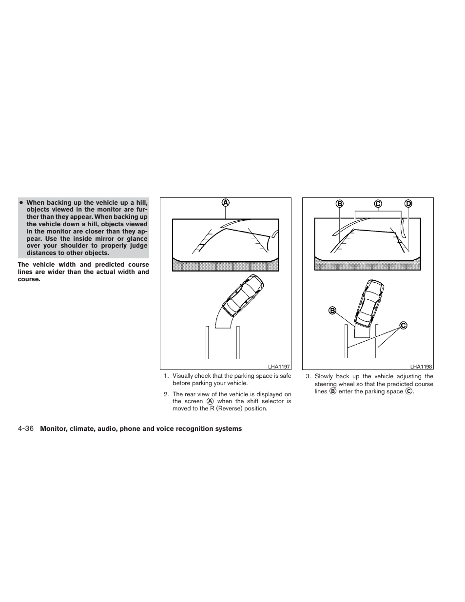NISSAN 2012 Maxima User Manual | Page 195 / 452