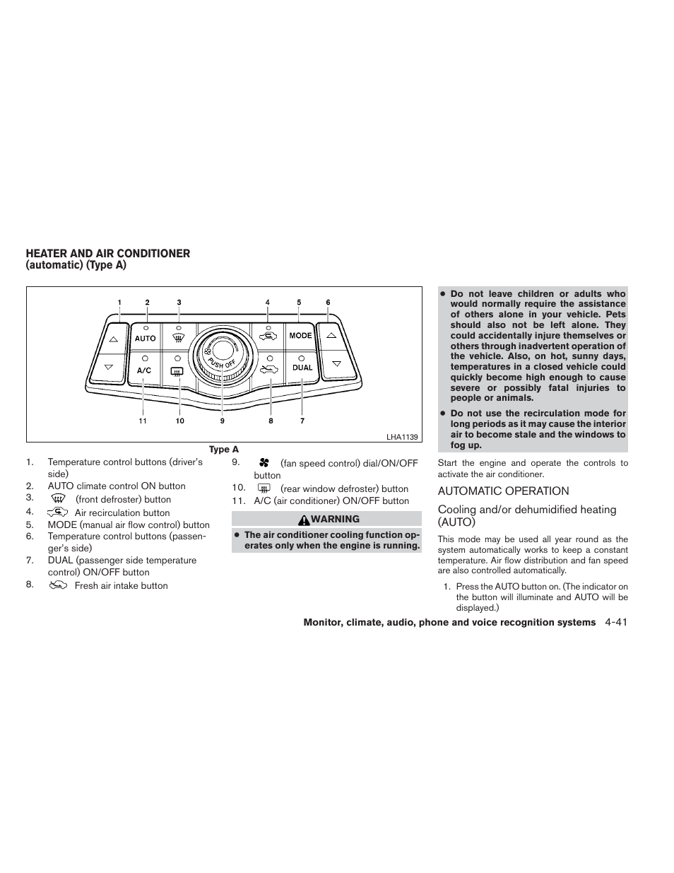 Automatic operation -41 | NISSAN 2012 Maxima User Manual | Page 200 / 452