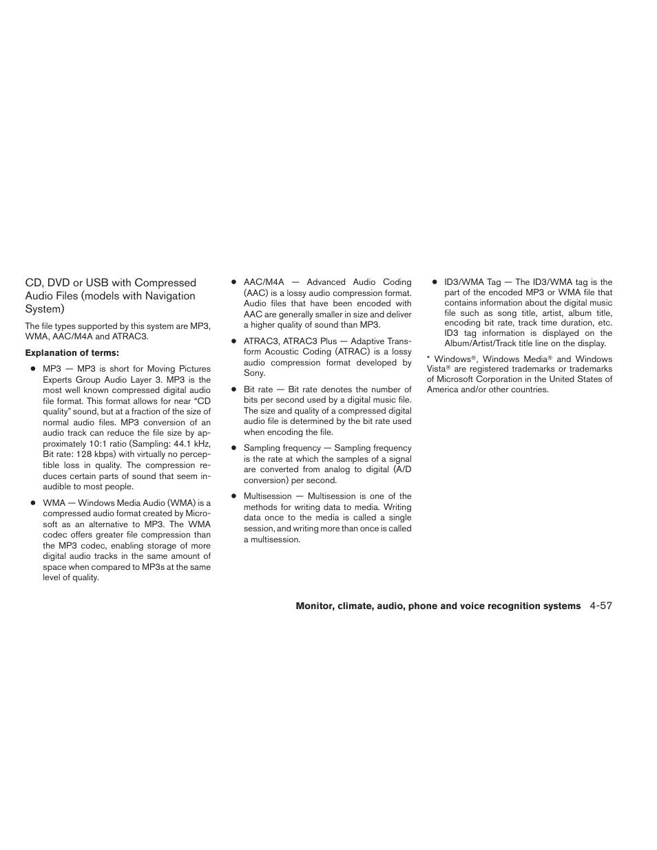 NISSAN 2012 Maxima User Manual | Page 216 / 452