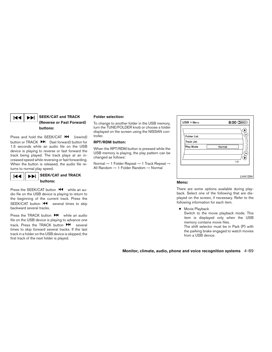 NISSAN 2012 Maxima User Manual | Page 248 / 452